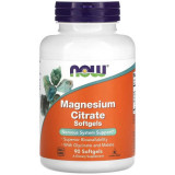 Біодобавка NOW Magnesium Citrate 400 мг 90 гелевих капсул Біодобавка NOW Magnesium Citrate 400 мг 90 гелевих капсул