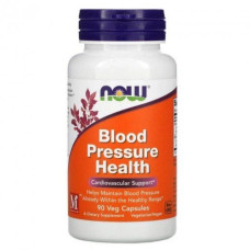 Комплекс для нормализации давления Now Foods Blood Pressure Health 90 капсул 
