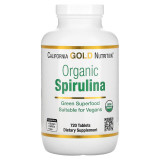 Органическая спирулина California GOLD Nutrition "Organic Spirulina" 500 мг (720 таблеток)