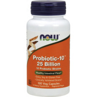 Пробиотики Now Foods (Probiotic-10) 25 млрд 100 капсул