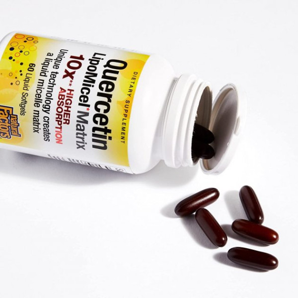 Кверцетин Natural Factors Quercetin в мицеллярной форме LipoMicel 60 капсул