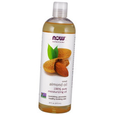 Масло Сладкого Миндаля, Sweet Almond Oil, Now Foods 473 мл