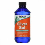 Колоїдне срібло NOW Foods SILVER SOL 10 PPM LIQUID 8 FL OZ 237 ml