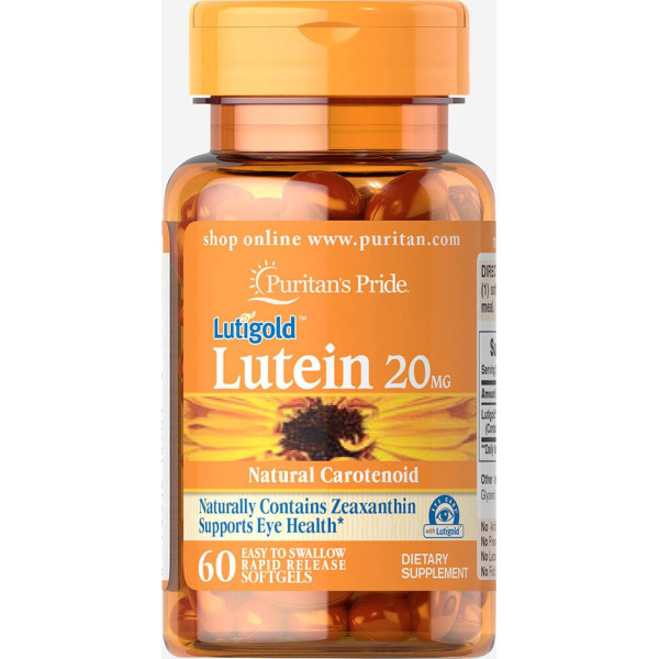 Lutein 20mg 60 softgels