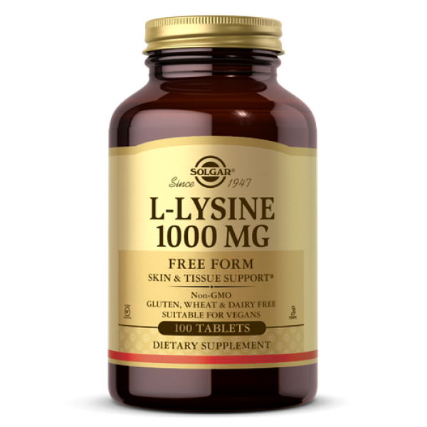 Solgar L-Lysine 1000 mg - 100 таблеток