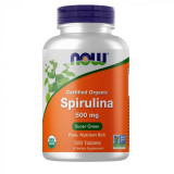 Органічна спіруліна NOW foods Spirulina 500 mg (500 таблетс)