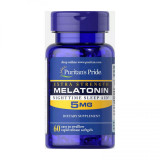 Мелатонін Extra Strength Melatonin Puritan's Pride 5 мг, 60 капсул