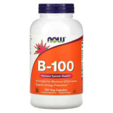 Вітаміни Now Foods B-100 250 веган капсул Вітаміни Now Foods B-100 250 веган капсул
