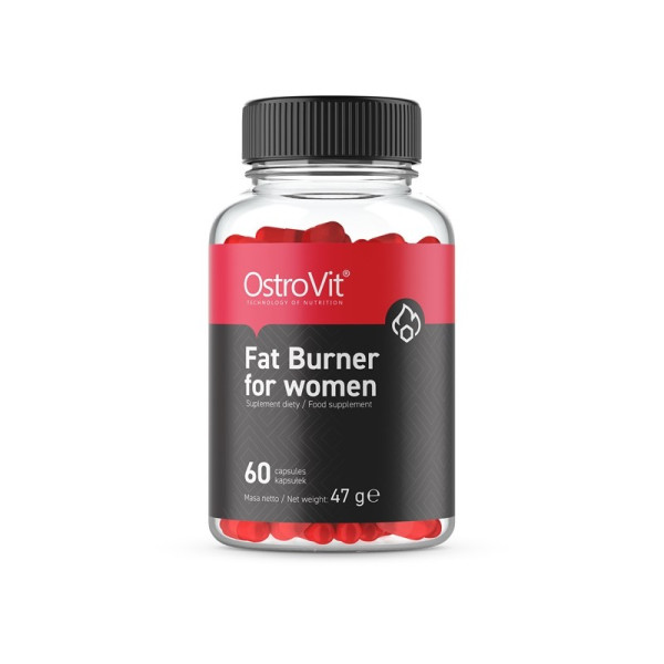 Жироспалювач Fat Burner For Woman OstroVit (60 капсул)